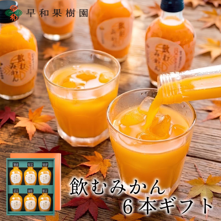 飲むみかん6本ギフト【送料無料】(R)