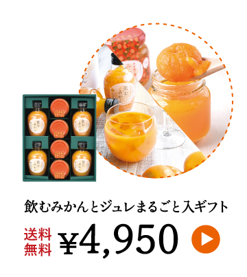有田みかんジュース、ゼリー詰め合わせのお中元ギフト