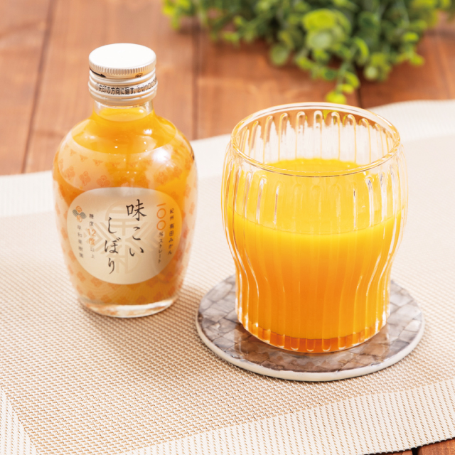 果汁100%ジュース味まろしぼり180ml