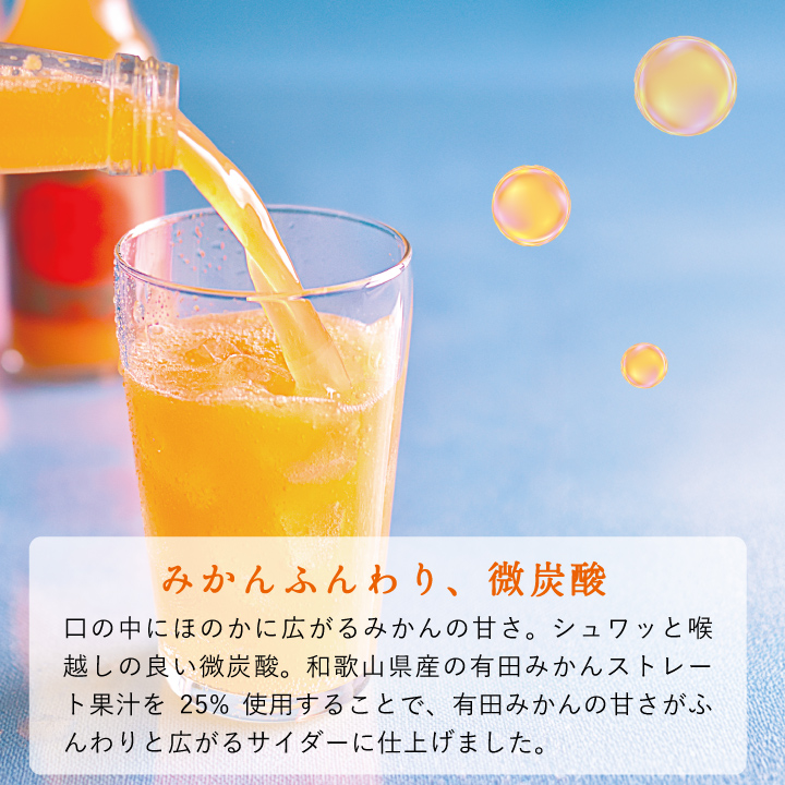 有田みかんサイダーとは