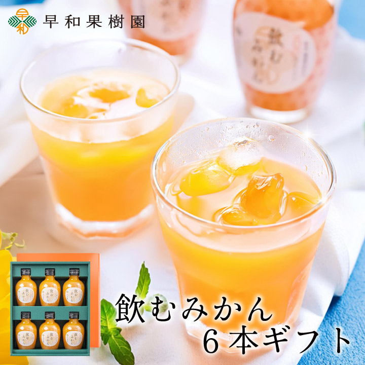 飲むみかん6本ギフト【送料無料】(R)