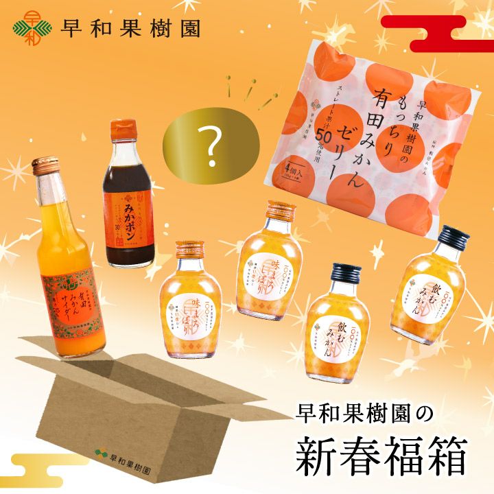 新春初売り | 紀州有田みかんの早和果樹園